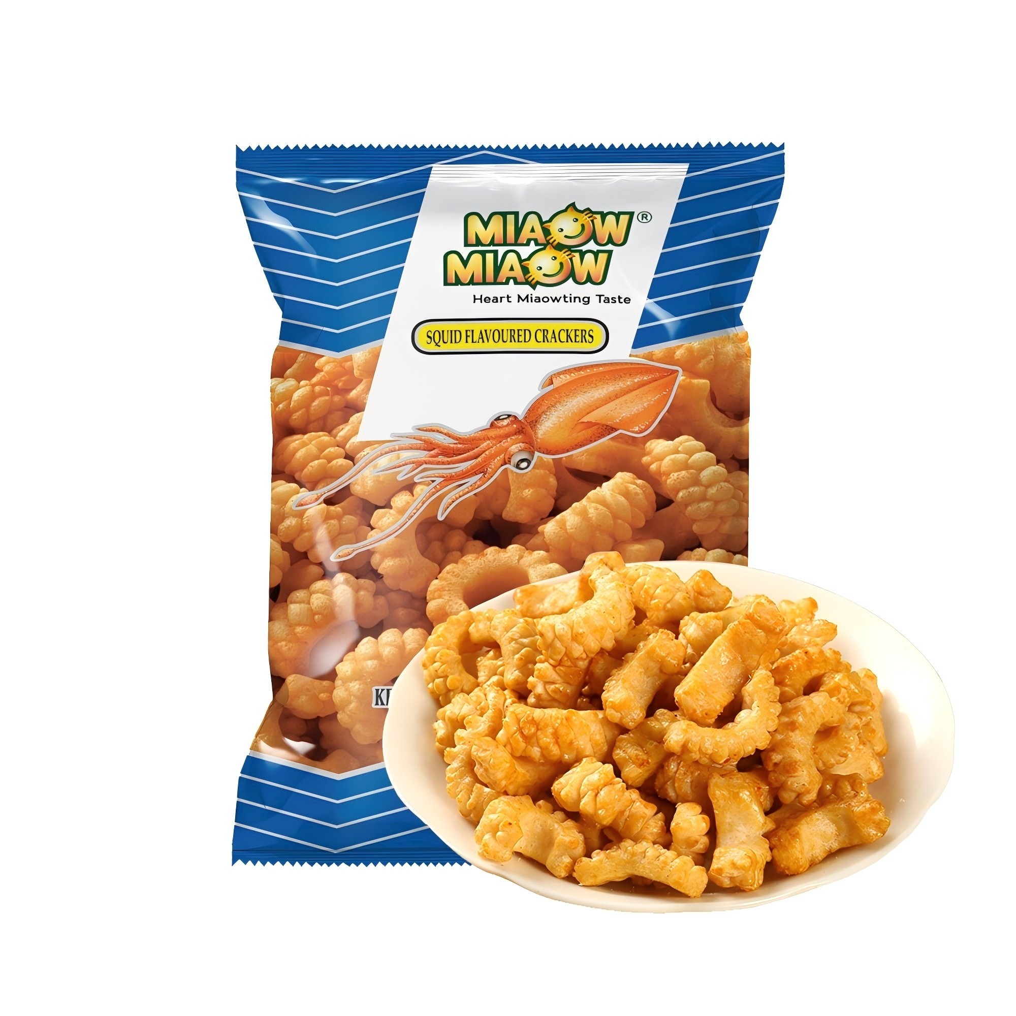 盒马妙妙鱿鱼味卷60g鲜香酥脆马来西亚进口休闲零食薯片饼条美食