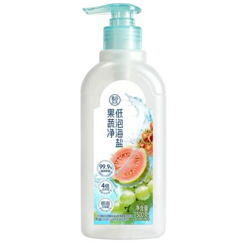 盒马代购 低泡海盐果蔬净500g瓶装 果蔬奶瓶厨房专用