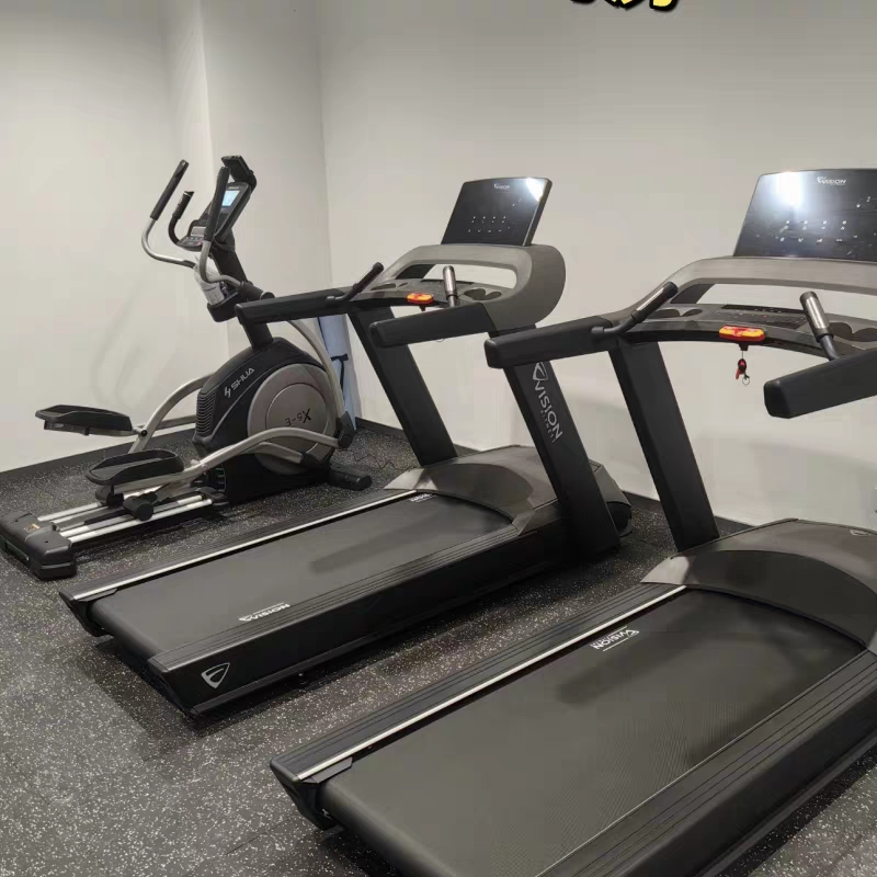 乔山跑步机T600高端商用家用健身房T600E器材免维护减震跑带 正品