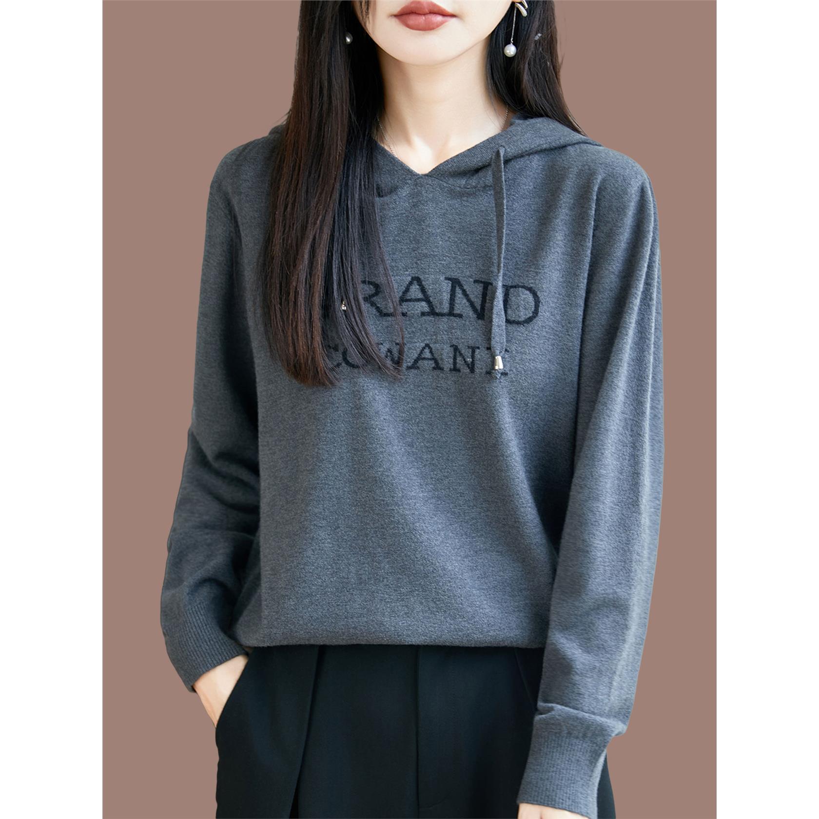 大码女装卫衣毛衣胖mm内