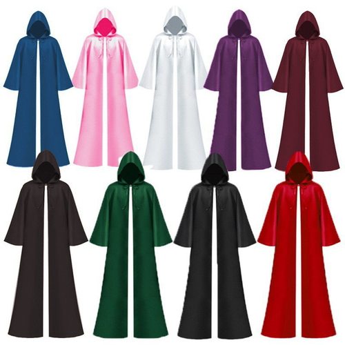 Halloween Warrior Cloak Robe Suit 万圣节武士斗篷长袍扮演服
