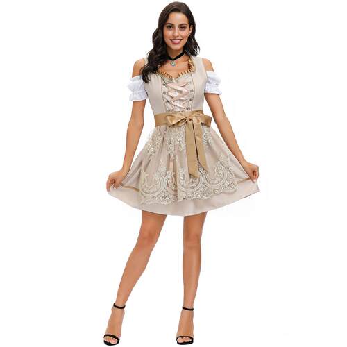 M-XL Halloween German Beer Festival costume万圣节啤酒节服装