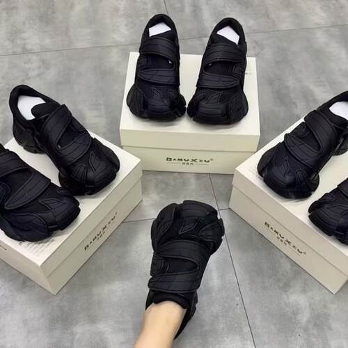 Women Chunky Shoes 叠穿百搭超轻老爹鞋宽头春秋女鞋爆款