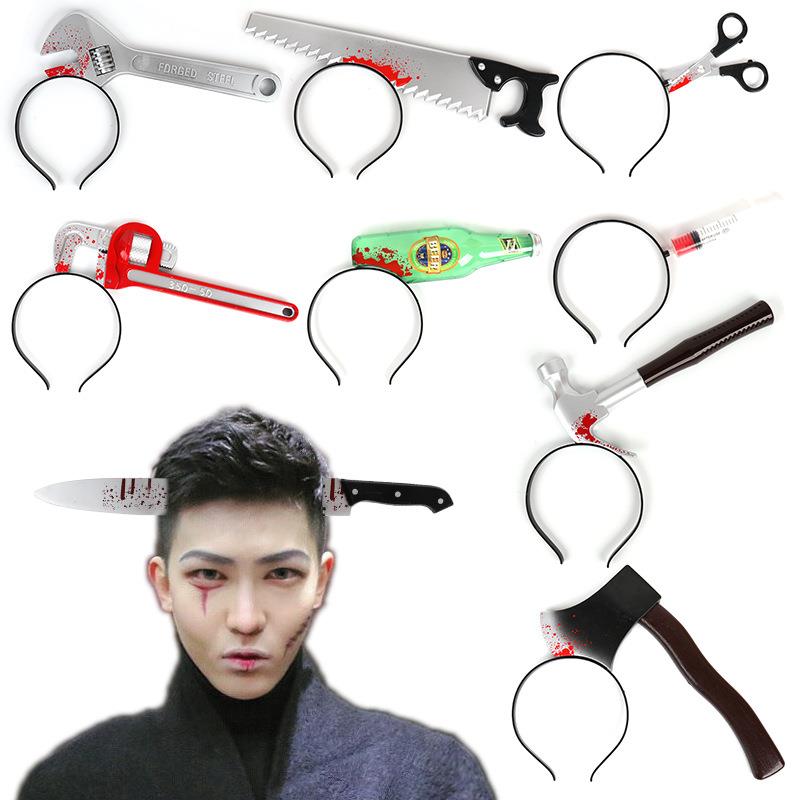 Halloween prank headbands, headpieces, and prank props头饰