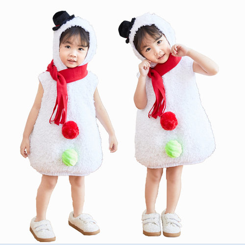 Christmas snowman Christmas elf Santa Claus costume圣诞服