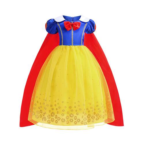 Princess Long Red Cloak Dress Halloween Dress连衣裙万圣节裙