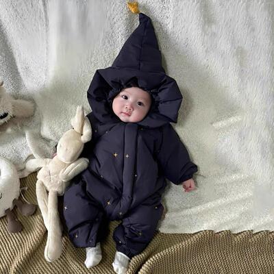 Baby's autumn and winter cotton jacket for outdoor wear棉服