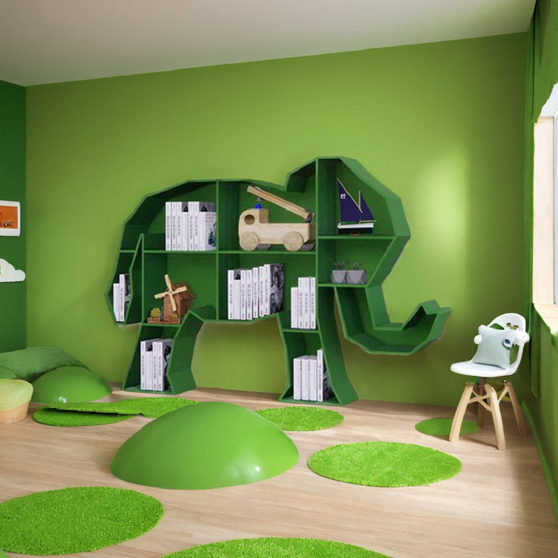 动物造型造型书架大象可爱