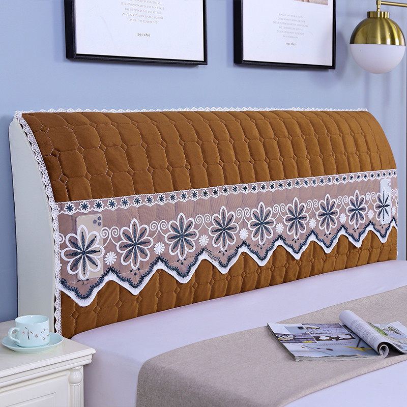 2025新款加厚床头罩套全包防撞软包毛绒纯色木床头盖布简约现代,居家布艺,床头罩,淘宝优惠券,粉丝福利购,淘宝优惠卷