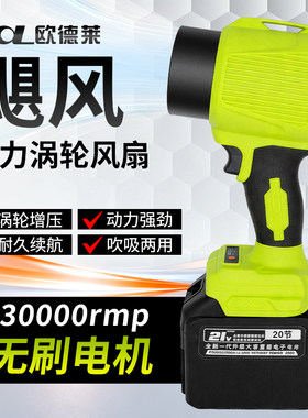 【非活动价】欧德莱车载吸尘器吸吹一体无刷鼓风机大功率强力吹风