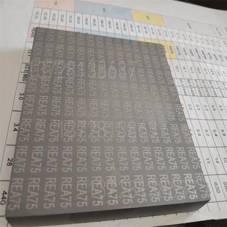 桑阿洛伊RX92拉链模耐崩裂钨钢模板块 RD60进口耐冲压钨钢板圆棒