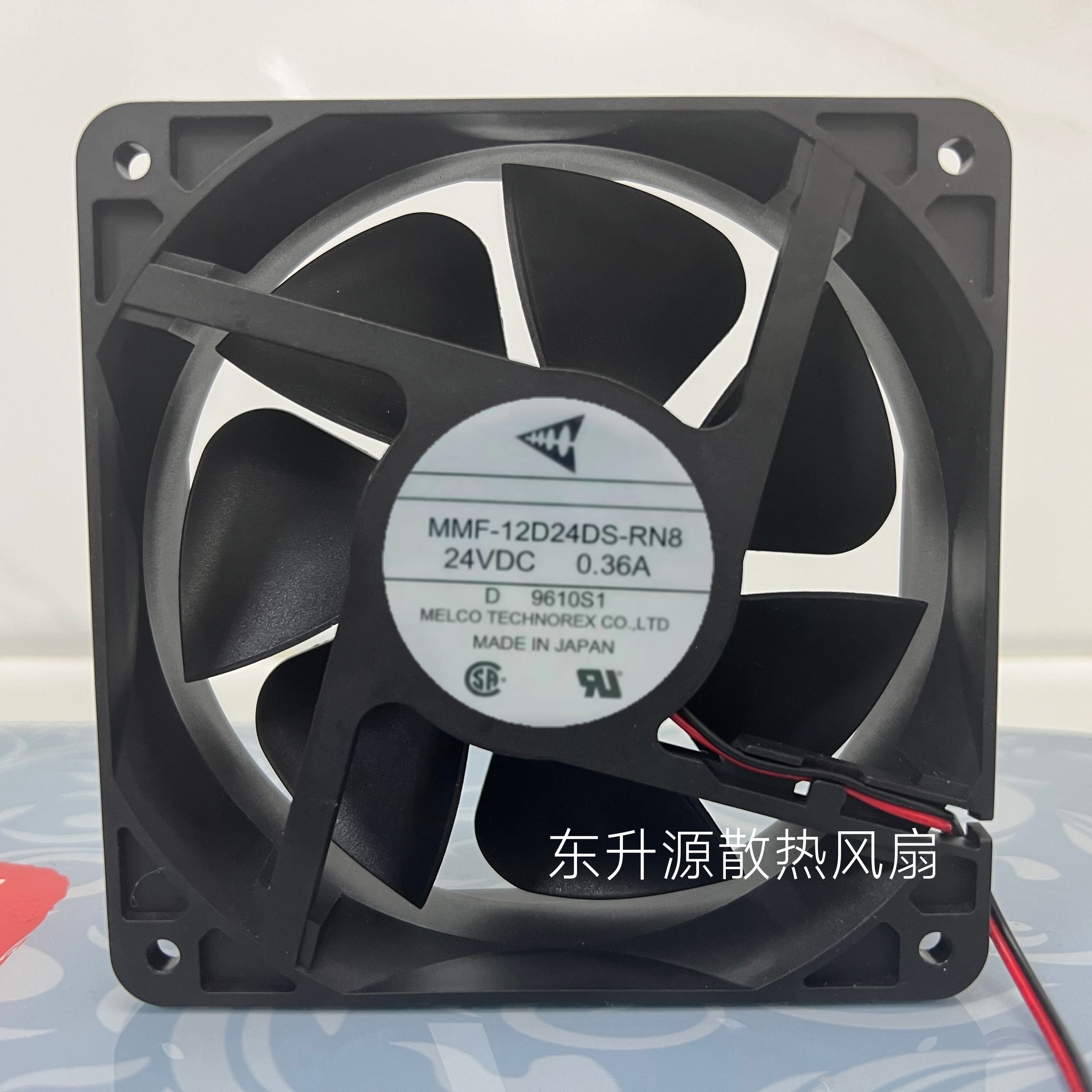 全新原装MMF-12D24DS-RN8 0.36A 12038安川变频器24V直流散热风扇