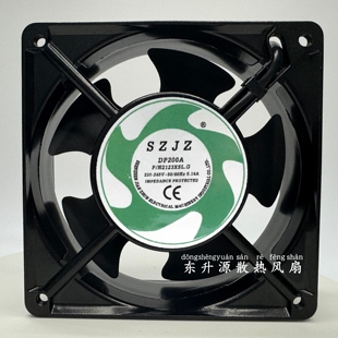 12CM SZJZ 铝框交流风扇 240V DP200A AC220 全新 2123XSL.G