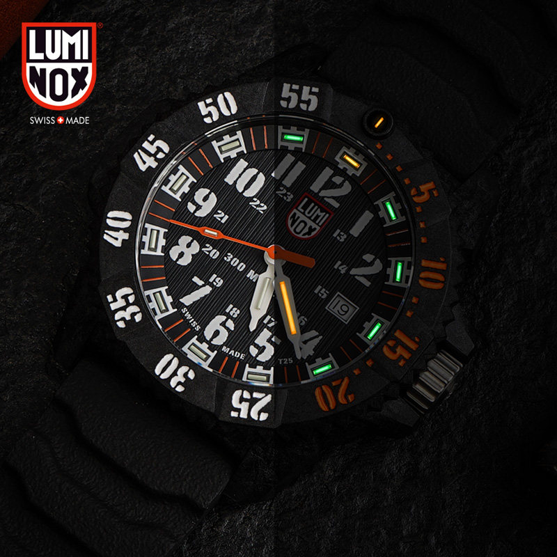 瑞士雷美诺时LUMINOX 3801.C海豹潜水军表户外男士夜光防水手表_虎窝淘