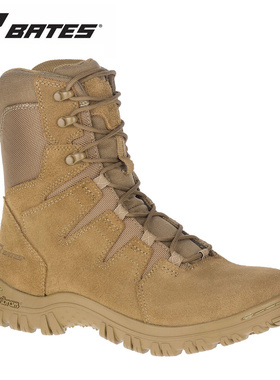 美国Bates贝特斯战术靴 风暴E05580高帮8寸防滑运动跑鞋沙漠靴