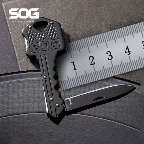 美国索格sogkeycp迷你折叠户外刀