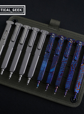 Tacticalgeek战术极客 执行器12枪栓战术笔 户外便携防身创意工具