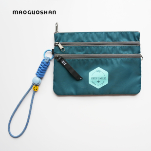 猫果山maoguoshan四层小物收纳袋多层拉链分区收纳包旅行杂物包