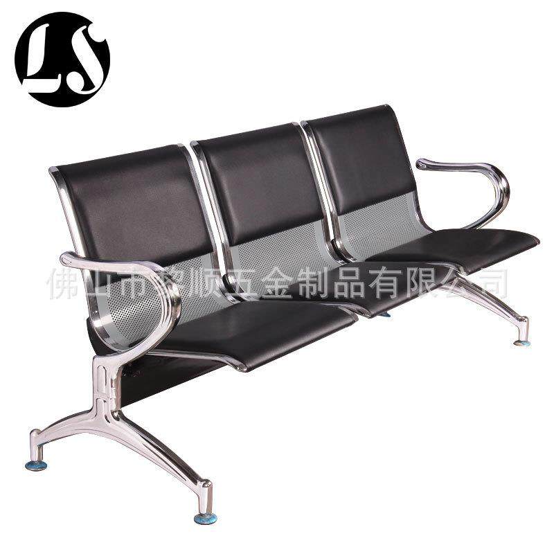 机场椅三人连排椅加坐垫候诊椅公共休息椅车站银行等候椅厂家包邮
