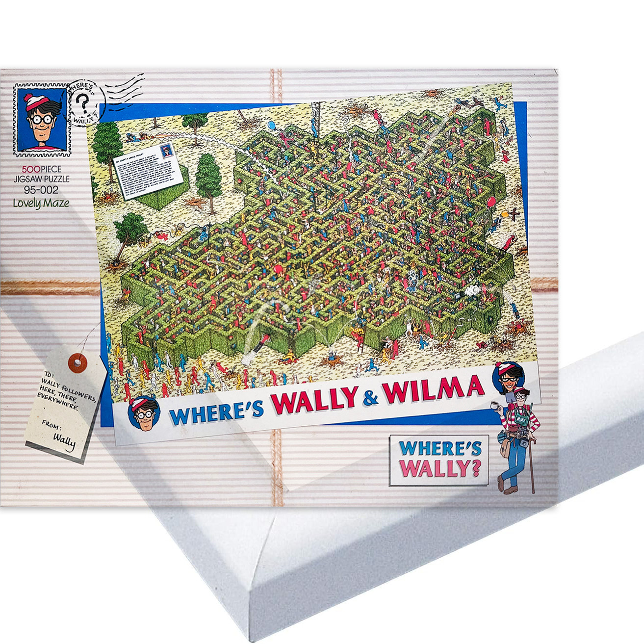 绝版 日本Beverly进口拼图 Where's Wally 可爱迷宫500片+原厂框,玩具/童车/益智/积木/模型,拼图/拼板,淘宝优惠券,粉丝福利购,淘宝优惠卷