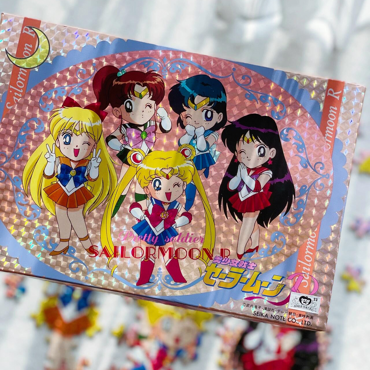 绝版现货 日本Artbox进口拼图 镭射闪卡 美少女战士Q版 椭圆194片