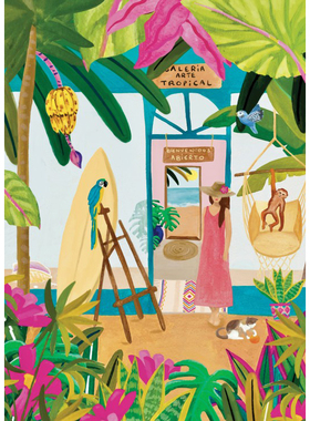 现货包邮 法国进口 Pieces and Peace 小众拼图 梦中小屋 500片