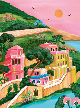 现货 法国 Pieces Peace 进口拼图 小众拼图 意大利菲诺港 500片