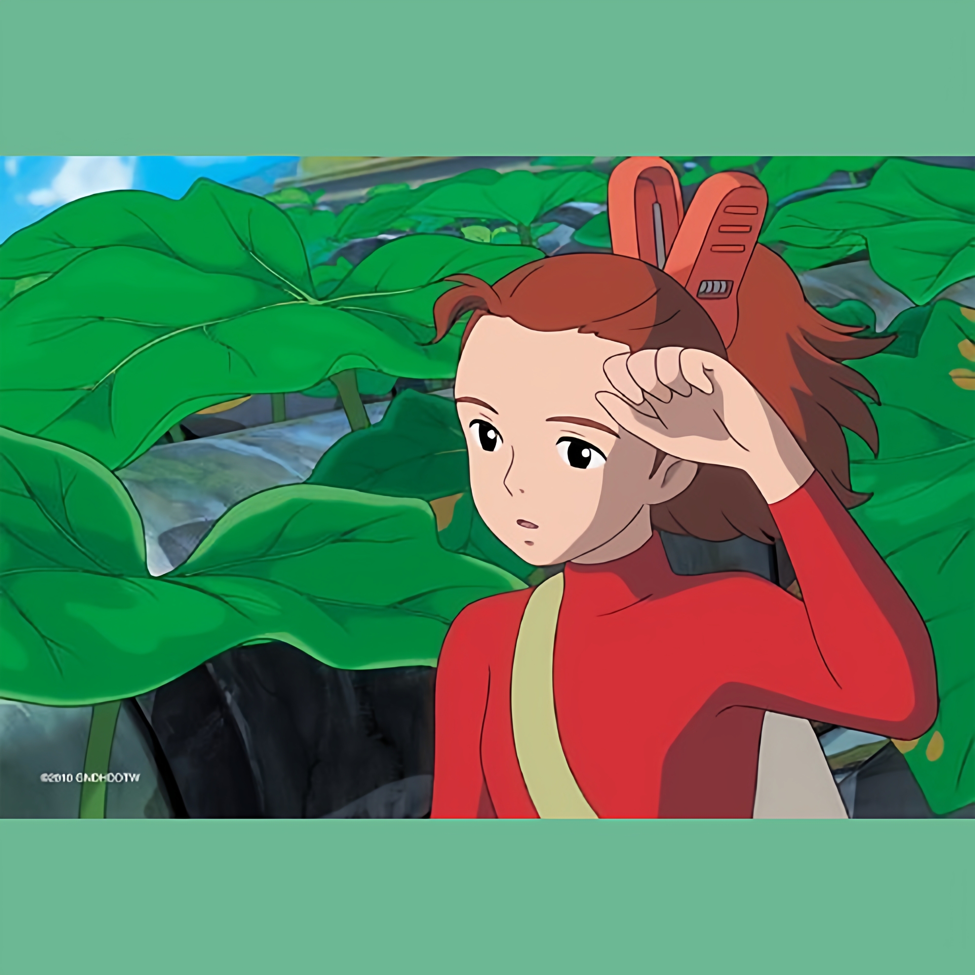 绝版 日本进口Ensky拼图 宫崎骏借物小人阿莉埃蒂 休息一下 150片