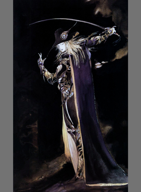 绝版现货 日本Appleone进口拼图 黑衣剑士 天野喜孝 1000片