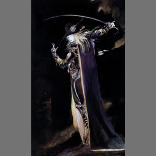 绝版现货 日本Appleone进口拼图 黑衣剑士 天野喜孝 1000片