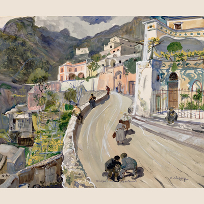 现货 意大利Mondopuzzle拼图 Oskar Laske 波西塔诺美景 1500片