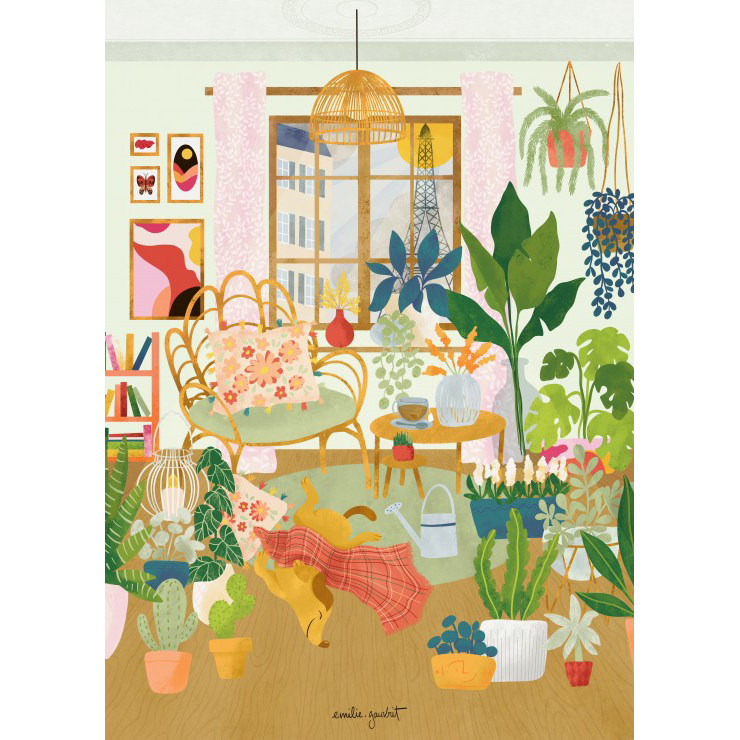 现货 法国 Pieces and Peace 进口小众质感拼图 温馨的家 500片,玩具/童车/益智/积木/模型,拼图/拼板,淘宝优惠券,粉丝福利购,淘宝优惠卷