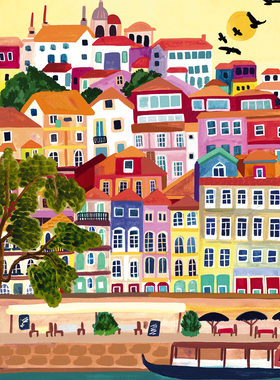 现货 法国 Pieces and Peace 进口小众拼图 葡萄牙 波尔图 1500片