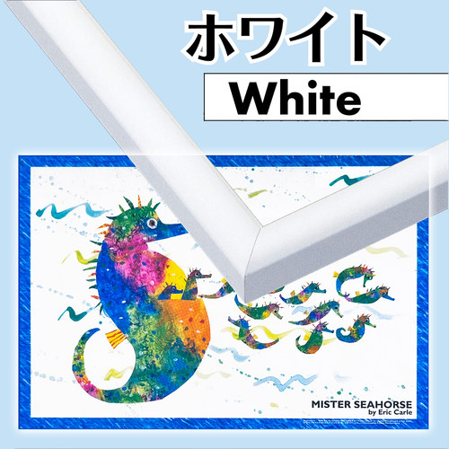 绝版 日本Epoch进口拼图 海马先生 Eric Carle 108大片+合金相框