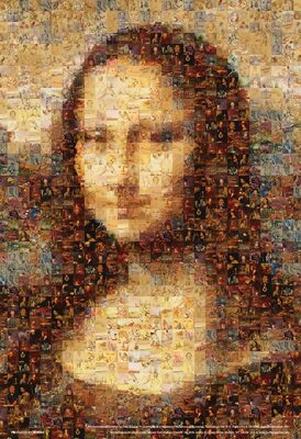 马赛克绝版日本进口拼图Beverly