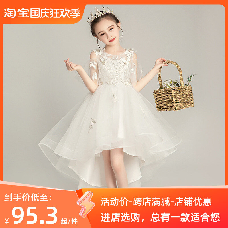 十岁生日女孩公主裙女童洋装晚礼服轻奢小众高端生日宴会裙子图片