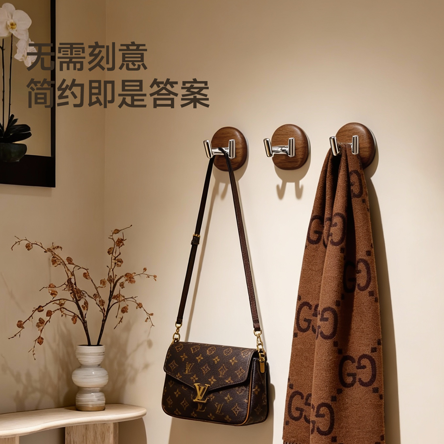 鹅卵石按压吸盘挂钩免打孔强力承重入户门放钥匙神器浴室无痕粘钩,家庭/个人清洁工具,粘钩,淘宝优惠券,粉丝福利购,淘宝优惠卷