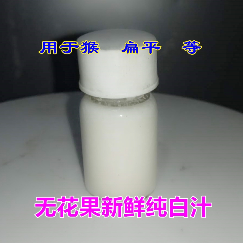 新鲜无花果白汁擦猴子原浆乳液手工收集汁液扁平you药用 5ml包邮-封面