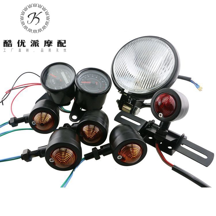 摩托车改装配件 哈雷复古刹车灯 机车越野led前大灯CG125转向灯GN|ruв категории мотоцикл/оборудование/аксессуары, аксессуары мотоцикла, свет мотоциклов - от Buy2taobao.com для оказания профессиональной услуги покупки агента Taobao