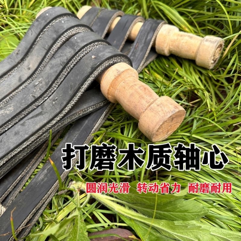 进口农村老式油菜籽菜籽豆子工具麦子农具连盖连枷谷子农用手动