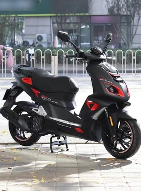 标致SPEEDFIGHT4磨砂灰补漆笔摩托车白色自喷漆专用划痕修复红色