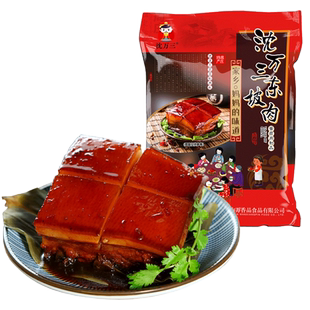 苏州周庄沈万三东坡肉红烧肉扣肉扎肉熟食真空卤味美食300g方便菜