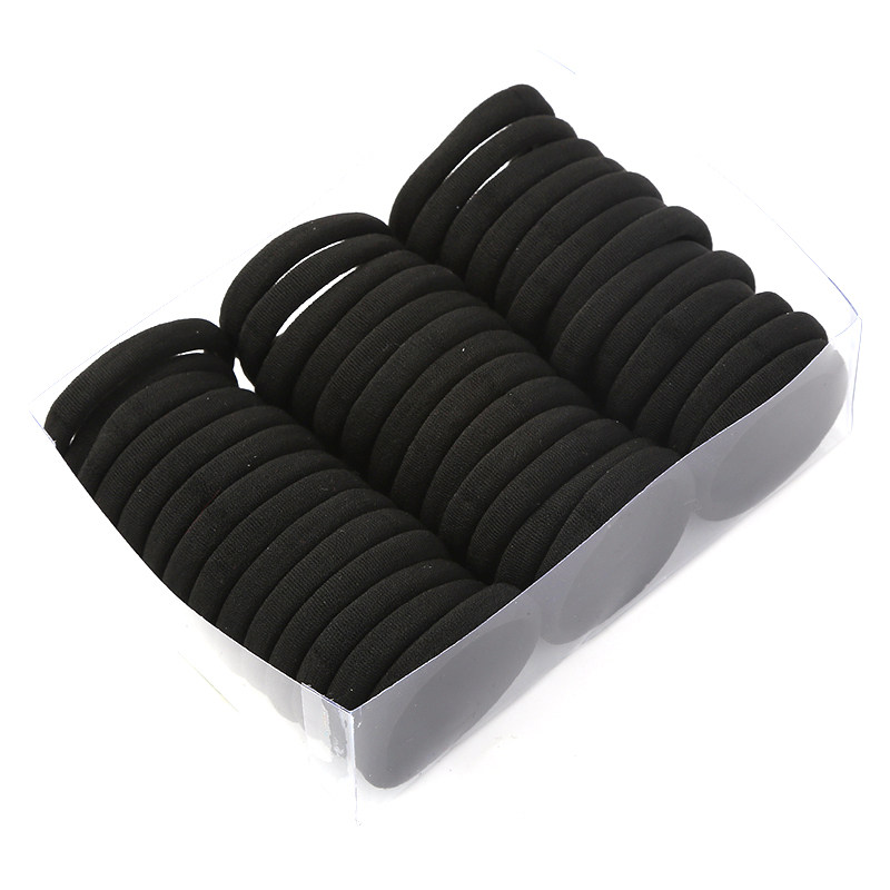 网红ins高弹力扎头发橡皮筋女发圈黑色皮筋儿童简约加粗发绳头饰,童装/婴儿装/亲子装,发饰,淘宝优惠券,粉丝福利购,淘宝优惠卷