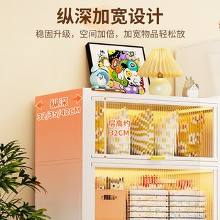 钢制收纳柜h家用置物架阳台防水防晒铁皮柜多层鞋 新品 柜简易衣柜