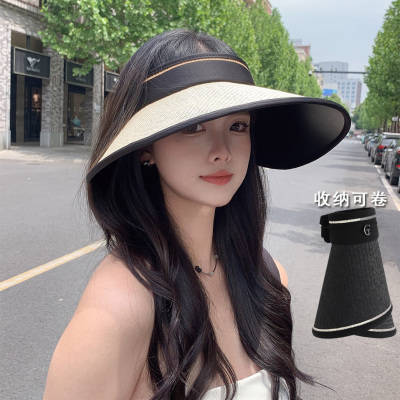 韩黛妍遮阳帽逛街休闲女夏天平檐