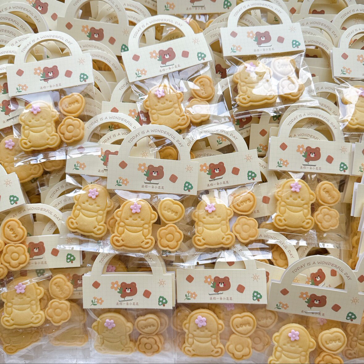 心形星星写字饼干婚礼宝宝生日满月周岁刻字伴手礼六一儿童节