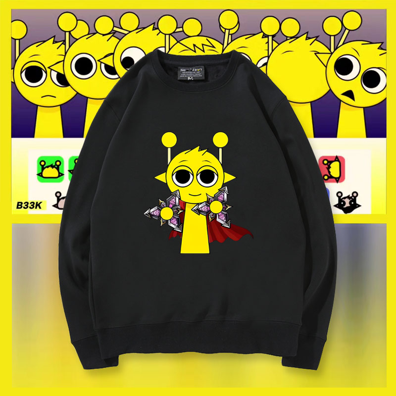 音乐节奏盒子周边圆领休闲卫衣