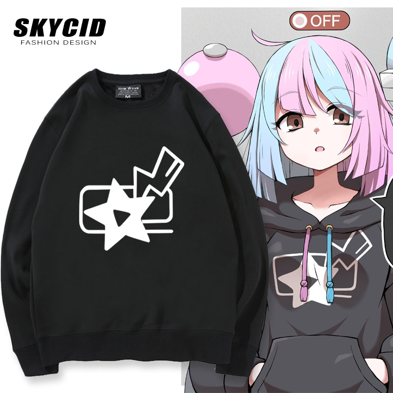 精灵宝可梦动漫联名周边圆领卫衣