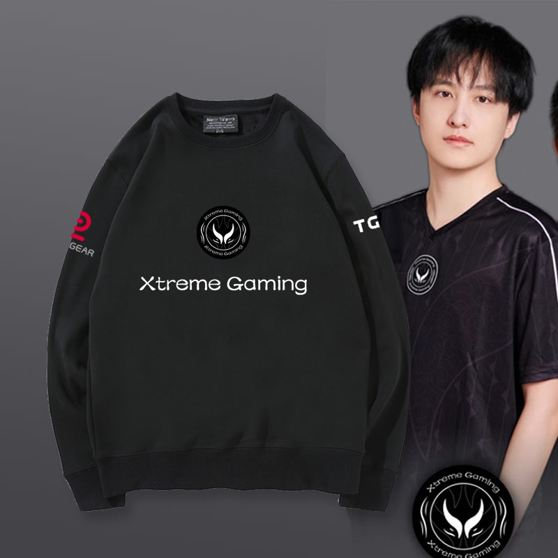 XG战队纪念款电竞男圆领卫衣