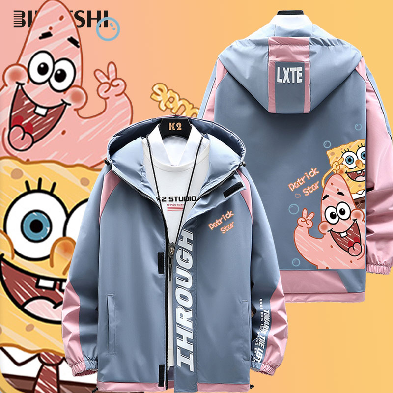 海绵宝宝联名派大星卡通衣服